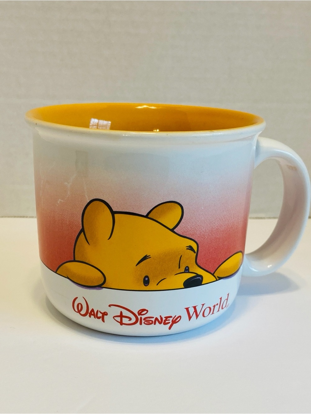 Disney  Winnie The Pooh Peek-a-Boo Mug Never Used Walt Disney World